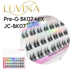 Pestañas Postizas Autoadhesivas Diy Cluster Ramillete Luvina en internet