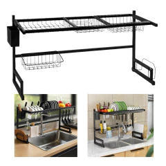 Secaplatos Escurridor Organizador De Cocina Multiuso Hogar