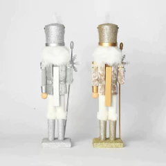 Cascanueces X1 Unidad Decoración De Navidad Grande Madera - comprar online