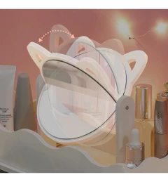 Organizador De Maquillaje Con Espejo Joyero Multifuncional - M&Q REGALOS