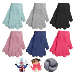 Guantes Largos Para Niños Niñas Infantiles Invierno Plush en internet