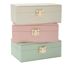 Alhajero Eco Cuero 8 Divisiones Espejo Organizador Luvina en internet