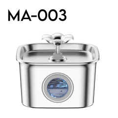 Fuente De Agua Dispenser Bebedero Para Mascotas Usb Acero - comprar online