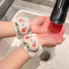 X3 Pares Muñequeras Absorbentes Antiderrames Skincare Rutina - tienda online