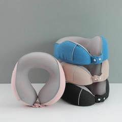 Almohada Cuello De Viaje Inteligente Viscoelástica Cervical - tienda online