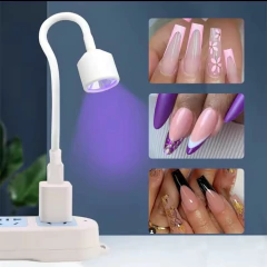 Lampara Led Uv 6w 5v Usb Softgel Manicura Semipermanente