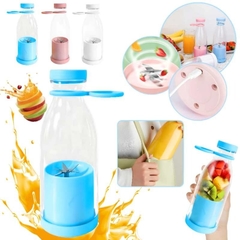 Botella Licuadora De 420ml Juguera Portátil Recargable Usb