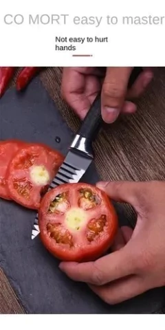 Set De Cuchillos Negros Profesionales 6 Piezas Chef Cocina - comprar online