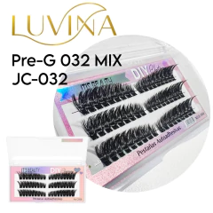 Pestañas Postizas Autoadhesivas Diy Cluster Ramillete Luvina - comprar online