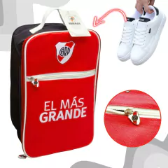 Botinero Bolsito Neceser Club River Plate Futbol Deporte - comprar online