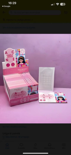 X3 Parches Anti Acne Elimina Granos Puntos Negros Dia Noche - comprar online