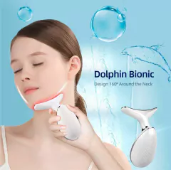 Masajeador Térmico De Rostro Cuello Reduce Papada Facial en internet