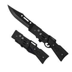 Cuchillo Navaja Plegable Defensa Personal Automática Acero en internet