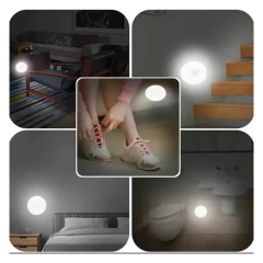 Luz X1 Sensor Usb Imantada Ropero Alacena Vehículo Escalera - M&Q REGALOS