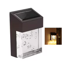 Farol Solar Aplique Led Con Sensor De Movimiento Exterior
