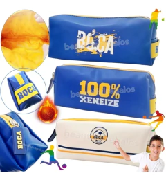 Cartuchera Boca Juniors Tubo Canopla Licencia Oficial Origin
