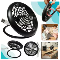 Mini Ventilador Portátil Usb Plegable Refrescante Silencioso
