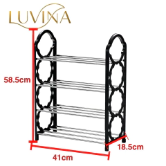 Zapatero Organizador Zapatos Calzados 4 Estantes Luvina en internet