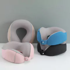 Imagen de Almohada Cuello De Viaje Inteligente Viscoelástica Cervical