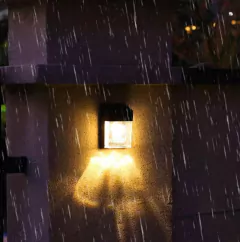 Imagen de Farol Solar Aplique Led Con Sensor De Movimiento Exterior