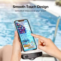 Funda Protectora Para Celular Sumergible Bolsa Waterproof - tienda online