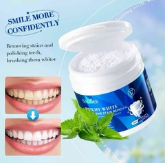 Polvo Probiótico Blanqueador Dientes Blancos + Mini Espátula - M&Q REGALOS