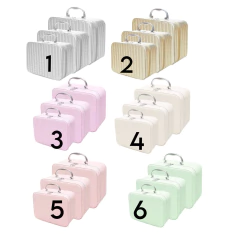 Portacosméticos X3 Organizador Mujer Maletín Maquillaje - comprar online