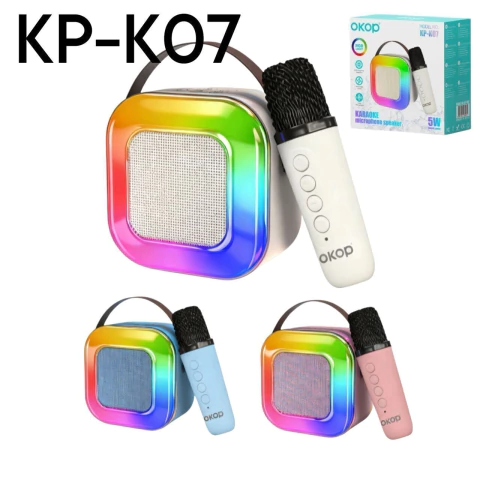 Combo Parlante + Micrófono Bluetooth Sonido Stereo Musica