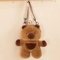 Mochila De Peluche Capibara Grande Infantil Colgante Luvina en internet