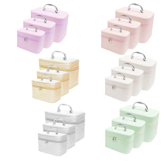 Maletín Portacosméticos X3 Organizador Maquillaje Estuche - M&Q REGALOS