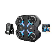 Máquina De Boxeo Musical Bluetooth Luz Guantes Entrenamiento en internet