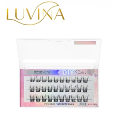 Pestañas Postizas Autoadhesivas Diy Cluster Ramillete Luvina en internet