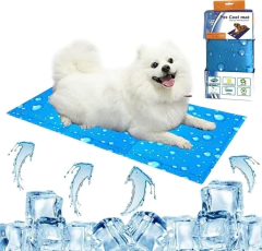 Manta Refrigerante Con Gel Para Mascotas 90cm X 50cm Luvina