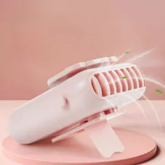 Ventilador Portátil Eléctrico Con Correa Usb Recargable en internet
