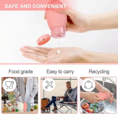 Juego De X3 Potes Botellas Frascos Para Viaje Contenedores en internet