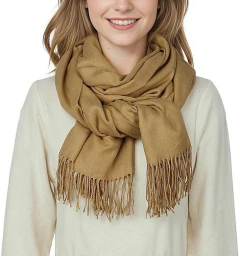 Bufanda Pashmina Tela Fina Delicada Multiusos Mujer Chalina en internet