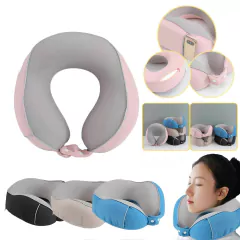 Almohada Cuello De Viaje Inteligente Viscoelástica Cervical - comprar online