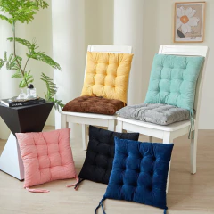 X4 Unidades De Almohadas Para Asientos De Sillas Luvina Liso - tienda online