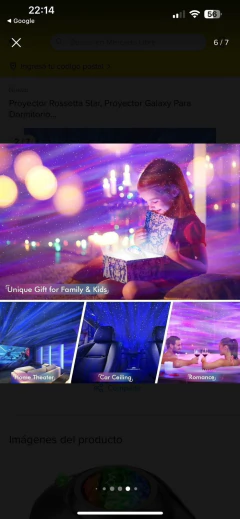 Proyector De Galaxia Aurora Estrellas Bluetooth Usb Lampara en internet