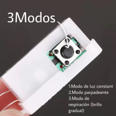 Luces X100 3 Modos Pilas Led 3mts Alambre Micro Led Luvina - comprar online