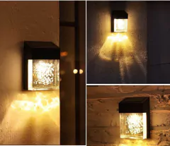 Farol Solar Aplique Led Con Sensor De Movimiento Exterior en internet
