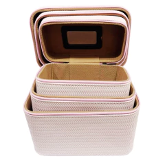 Maletín Portacosméticos X3 Organizador Maquillaje Estuche - tienda online