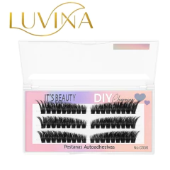 Pestañas Postizas Autoadhesivas Diy Cluster Ramillete Luvina en internet