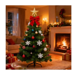 Árbol De Navidad Estándar Luvina 180 Cm Base Metálica Deco en internet