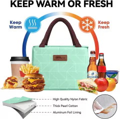 Bolso Buringer Térmico Lunchera Impermeable Para Frio/Calor - comprar online