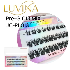 Pestañas Postizas Autoadhesivas Diy Cluster Ramillete Luvina en internet