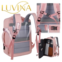 Mochila Carry On Viaje Carga Portatil Equipaje Avion Luvina - comprar online