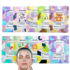 7 Mascarillas Faciales Hidratantes Rejuvenecedora Revitaliza - comprar online