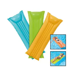 Colchoneta Inflable Pileta Verano Flotador Clásica Cama en internet