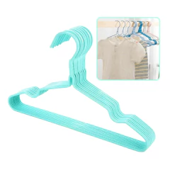 Set Perchas X10 Para Ropa Infantil Niños Antideslizante en internet